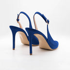 Slingback blu vernice PERIS 2613
