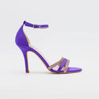Sandalo RIO 2623 raso Viola - Vista laterale