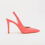 Slingback PERIS 2613 pelle Corallo - Vista laterale