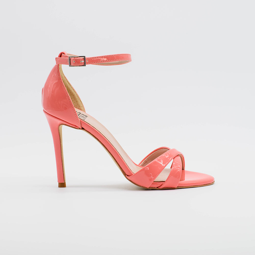 Sandalo DANY 2612 in vernice color pesca