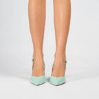 Slingback PERIS 2613 in vernice Tiffany