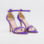 Sandalo RIO 2623 raso Viola - Vista posteriore