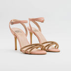 Sandalo DANY 2616 strass Rosa - Dettaglio