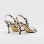 Slingback PALMA 2633 pitonato sabbia