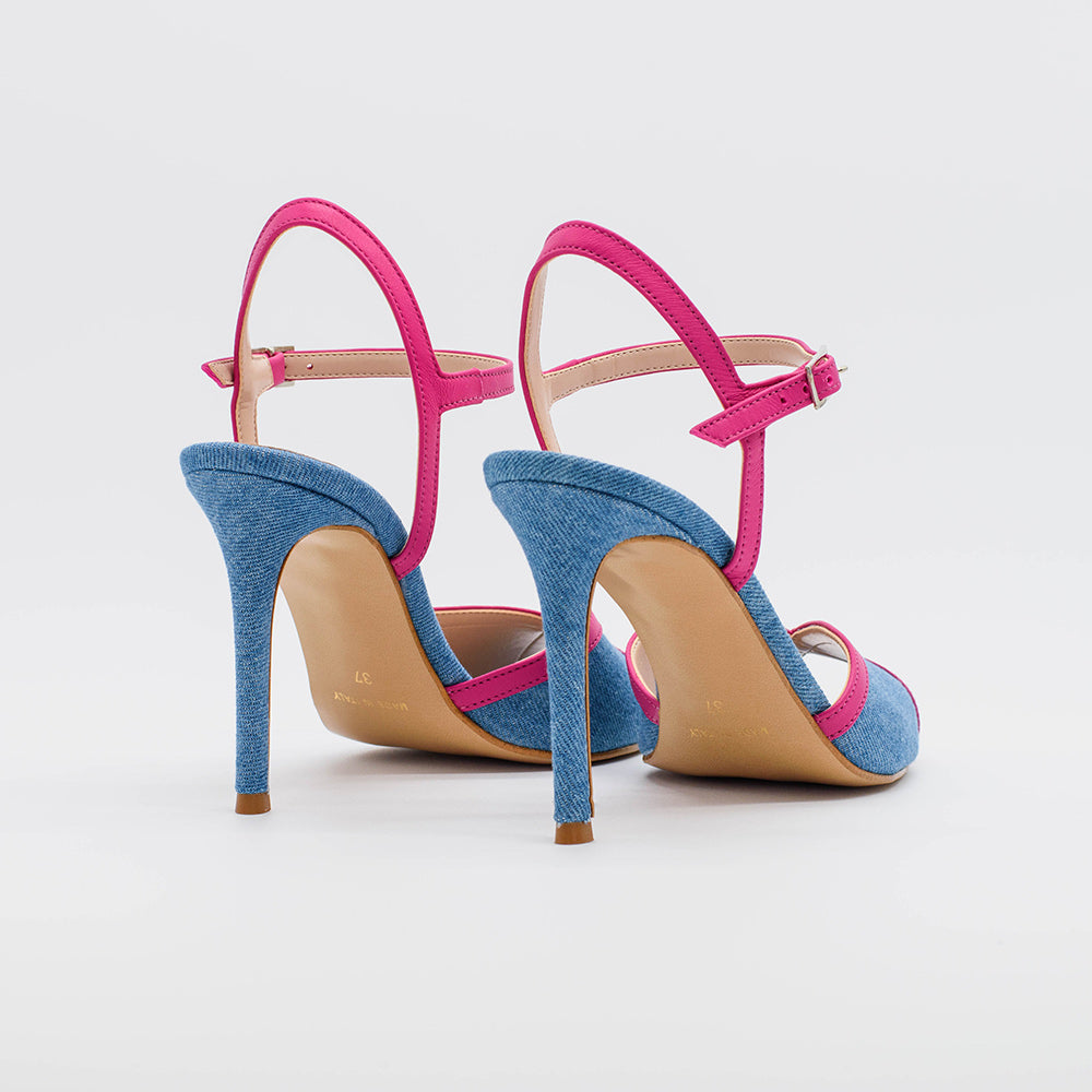 Sandalo DANY 2620 in denim - Dettaglio