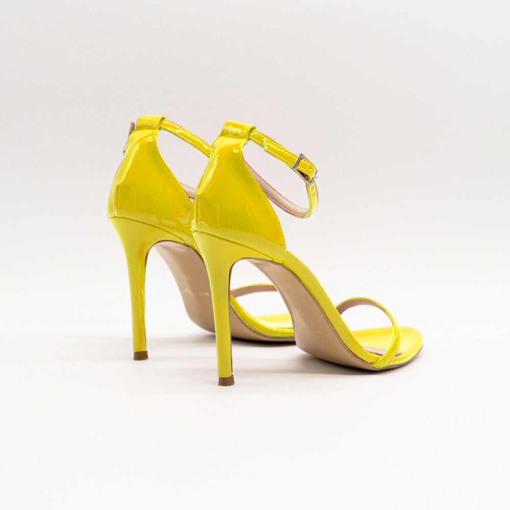 Sandalo DANY 2772 vernice lime - Vista posteriore