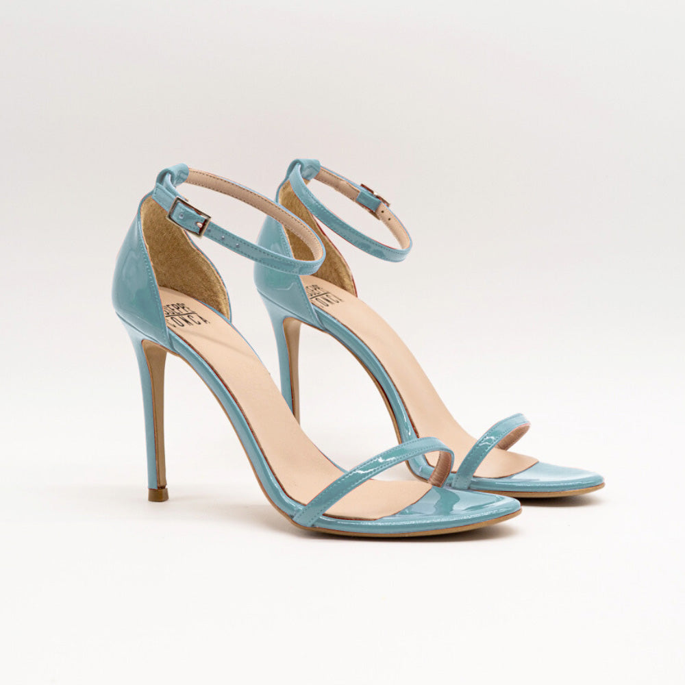 Sandalo DANY 2772 vernice tiffany - Vista frontale