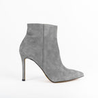 Tronchetto camoscio DESI 152 Grigio - Vista laterale
