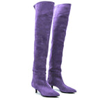 Stivale Suede ROGER 2191 Viola - Vista posteriore
