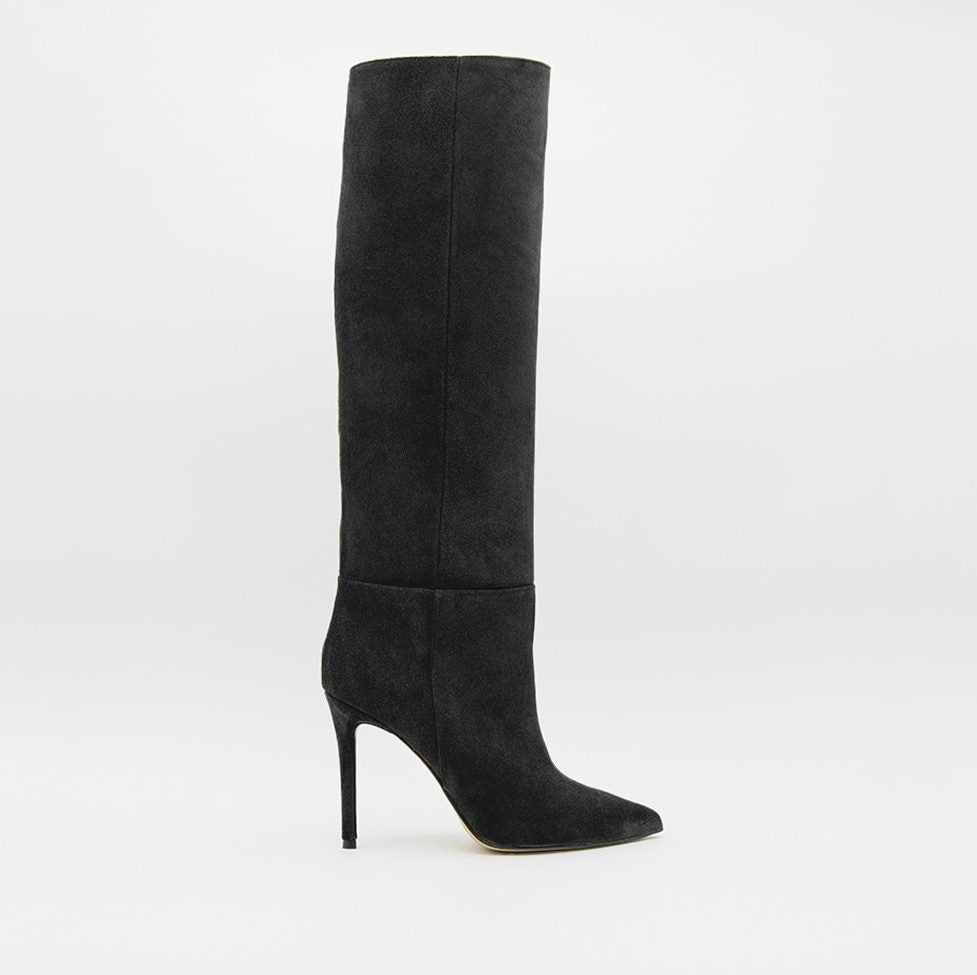 Stivale Suede DESI 2021 Nero - Vista laterale