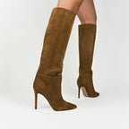 Stivale in Suede sigaro DESI 2021