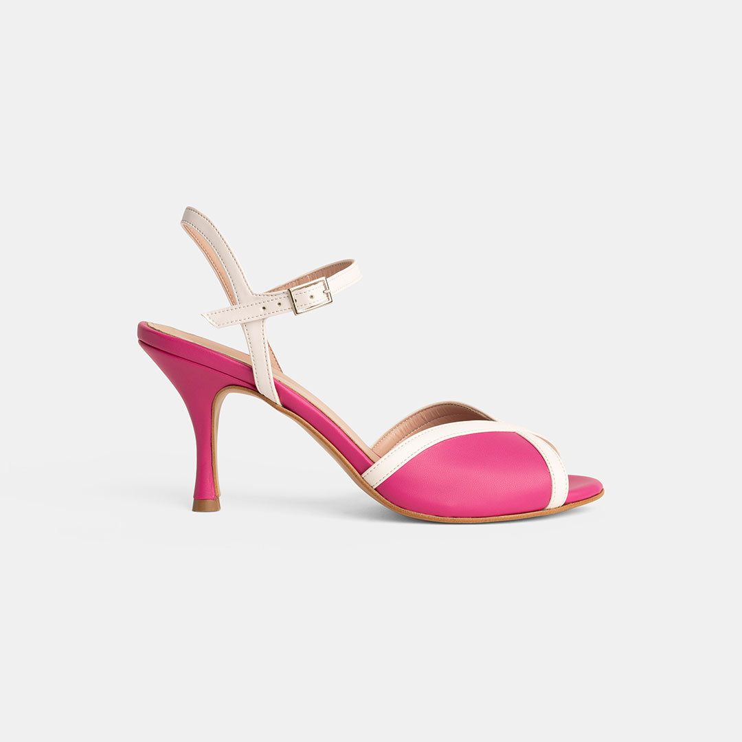 Sandalo TINA 2620 Fucsia - Vista laterale