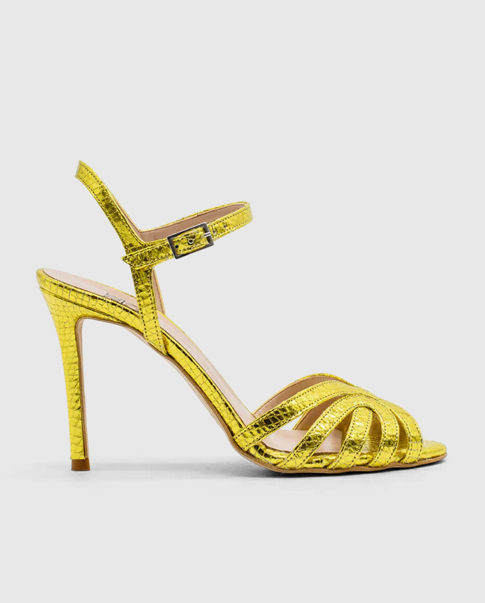 Sandalo DANY 2610 serpente metallizzato