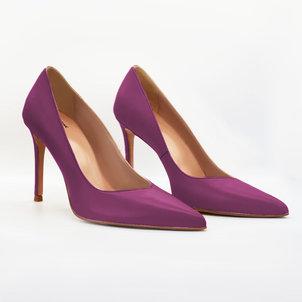 Décolleté magenta PERIS 2658 - Vista frontale