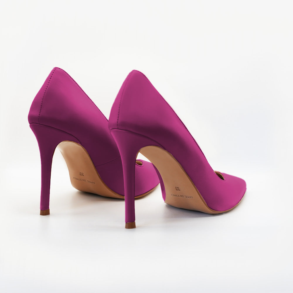 Décolleté magenta PERIS 2658 - Vista posteriore