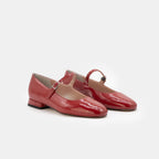 Ballerina Naplak Rosso - Vista frontale