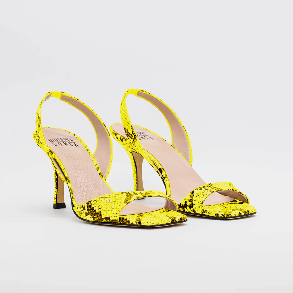 Sandalo Slingback pitone Palma 2633 - Indossata