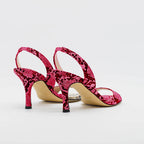 Sandalo Slingback pitone Palma 2633