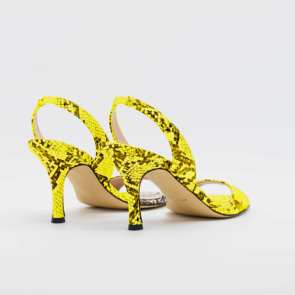Sandalo Slingback pitone Palma 2633