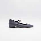 Mocassino MARK 2752 nappa grigio - Vista laterale