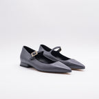 Mocassino MARK 2752 nappa grigio - Vista frontale