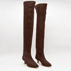 Stivale in Suede testa di moro ROGER 2191 - Vista frontale