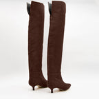Stivale in Suede testa di moro ROGER 2191 - Vista posteriore