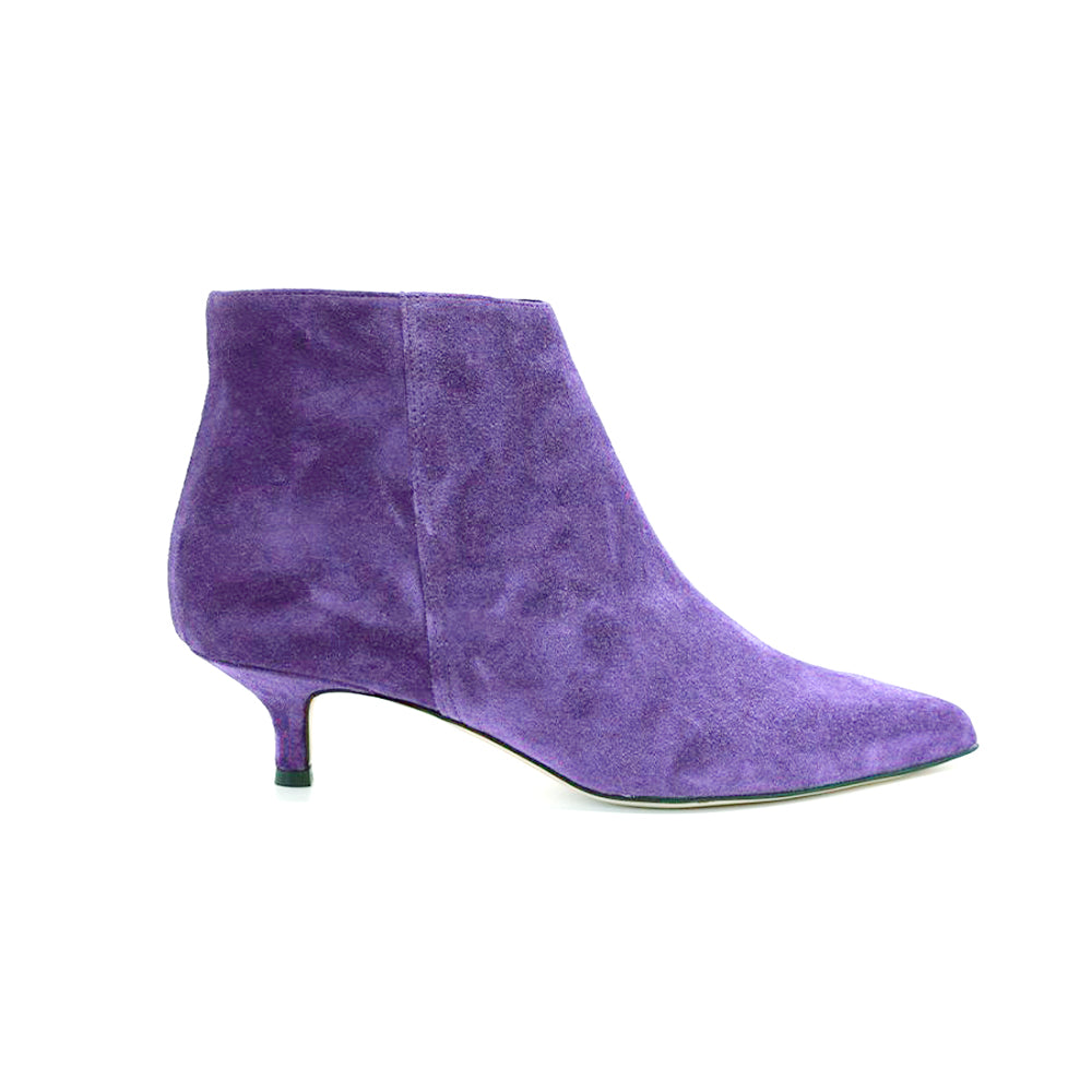 Stivaletto ROGER 2651 Viola - Vista laterale