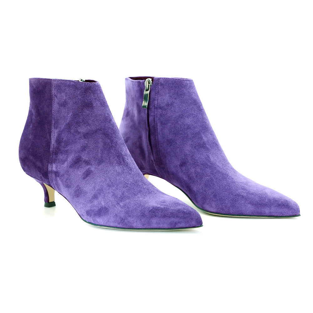 Stivaletto ROGER 2651 Viola - Vista frontale