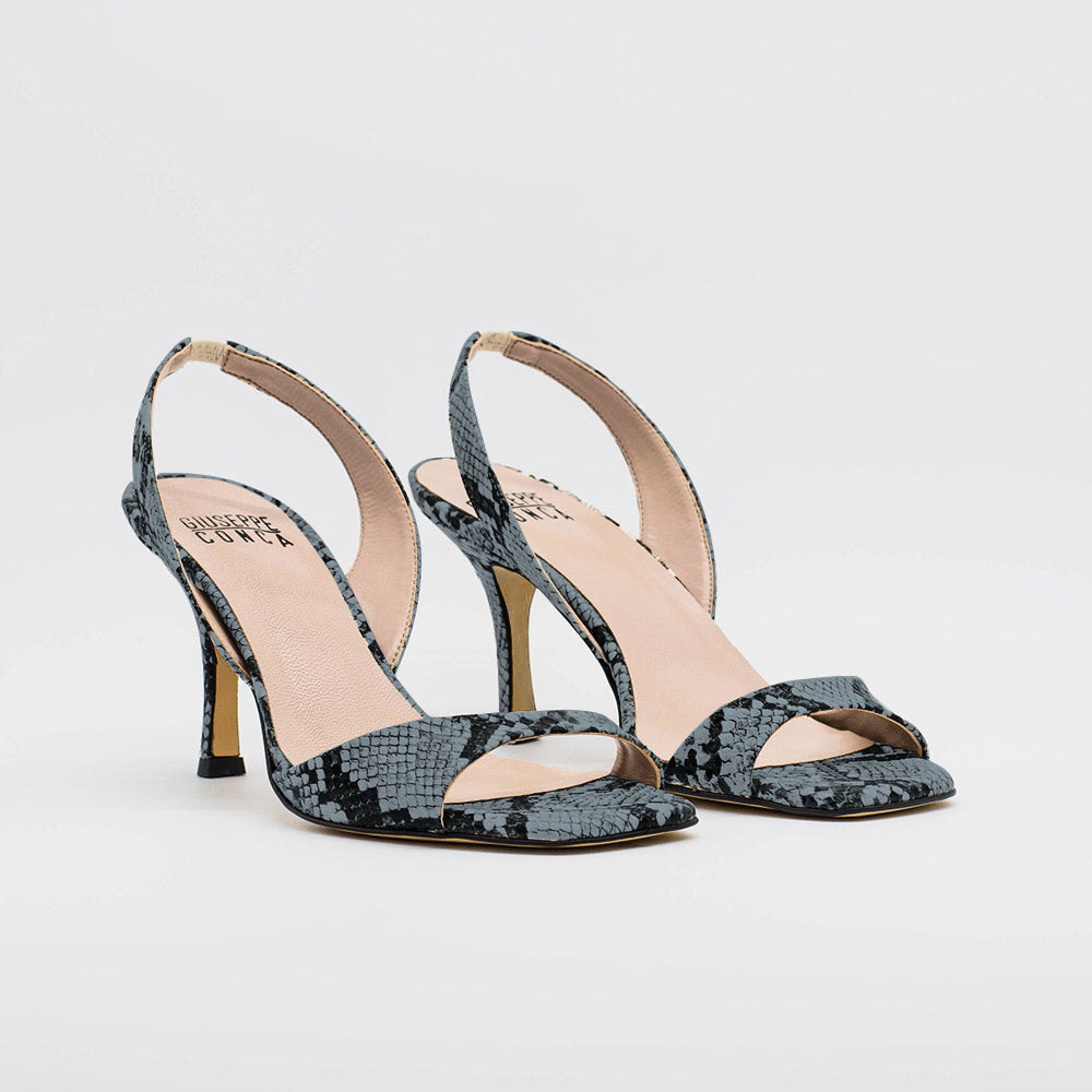 Slingback PALMA 2633 pitonato - carta da zucchero - 2