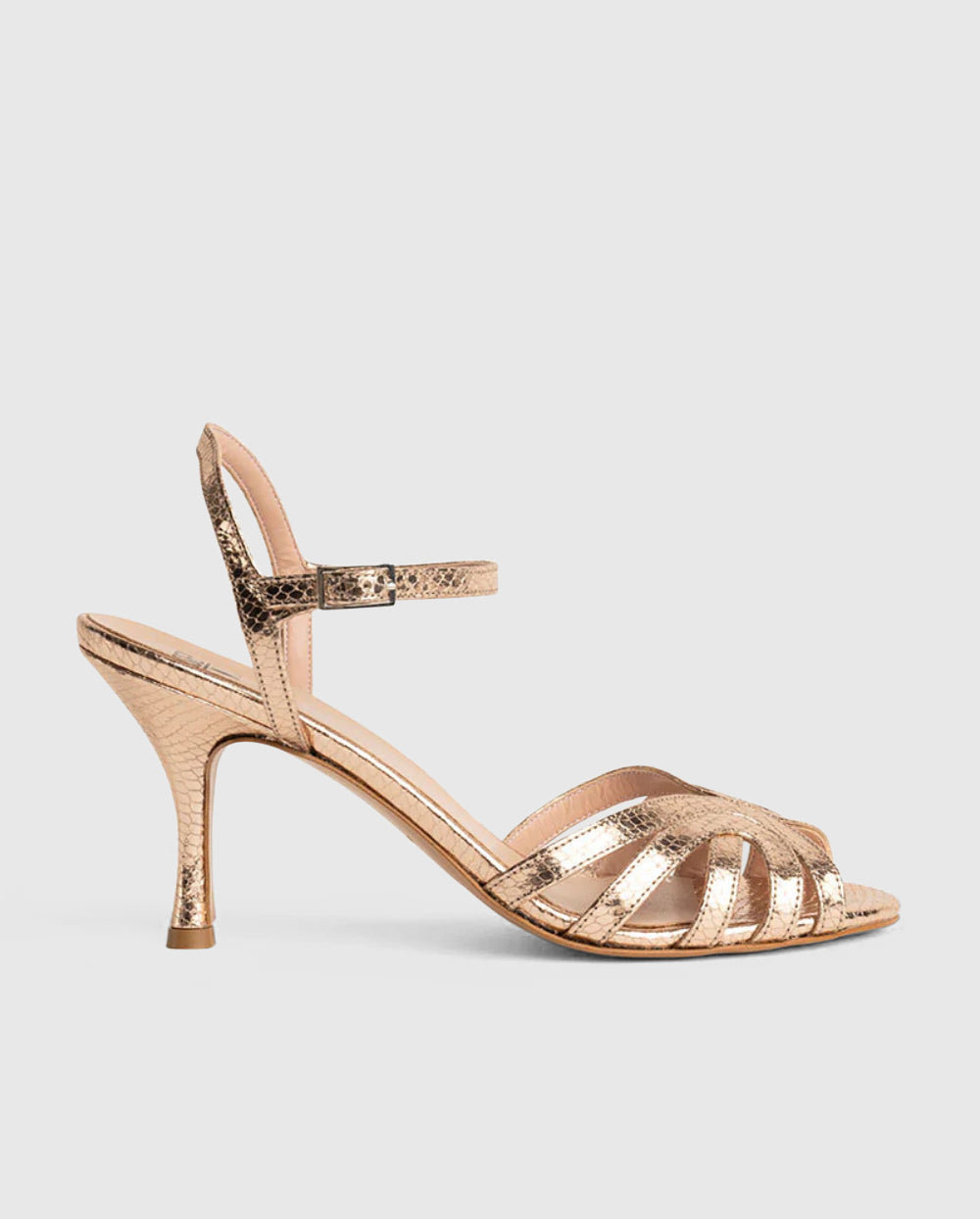 Sandalo TINA 2610 serpente metallizzato
