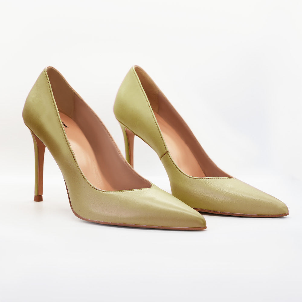 Décolleté verde PERIS 2658