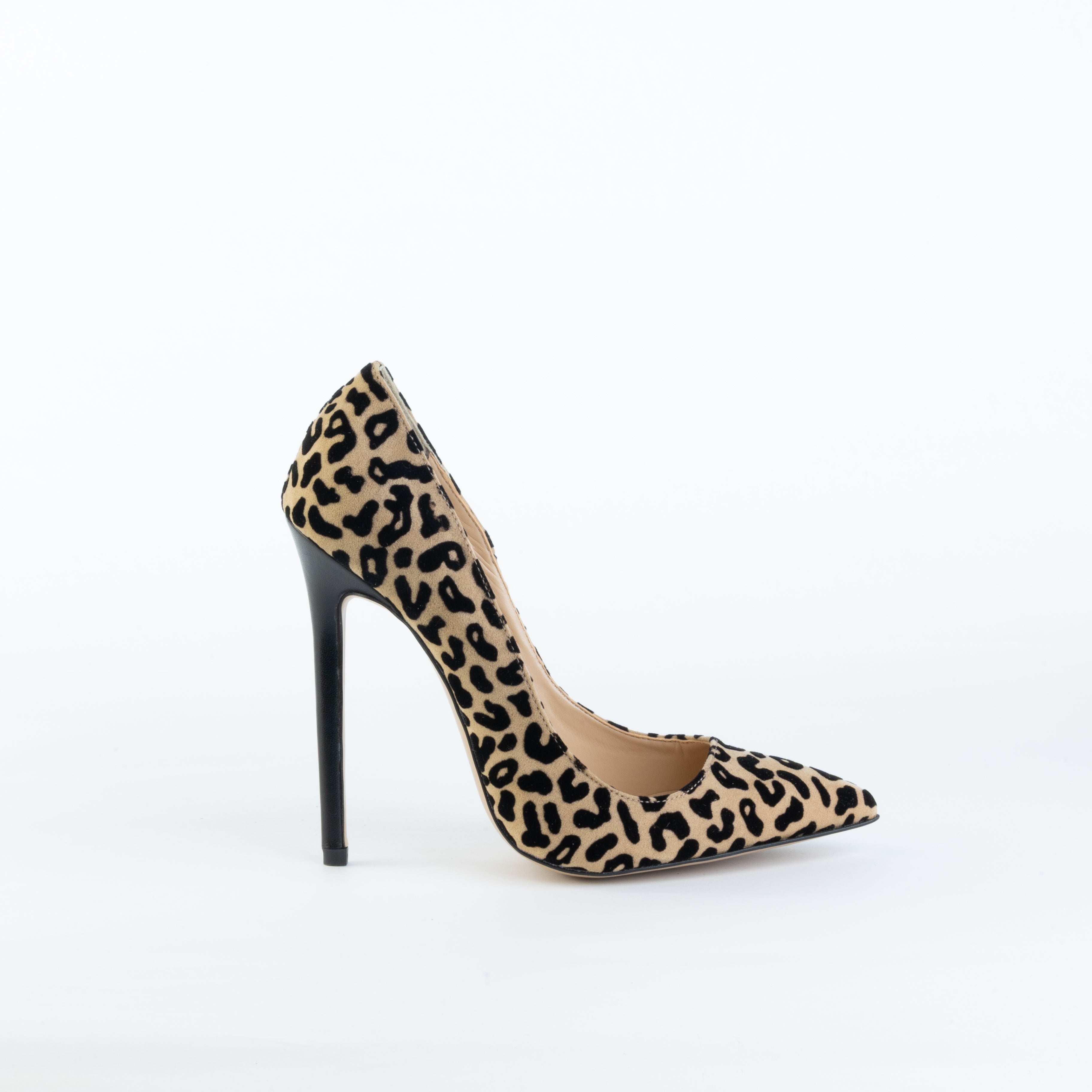 Décolleté camoscio leopardato DUBAI
