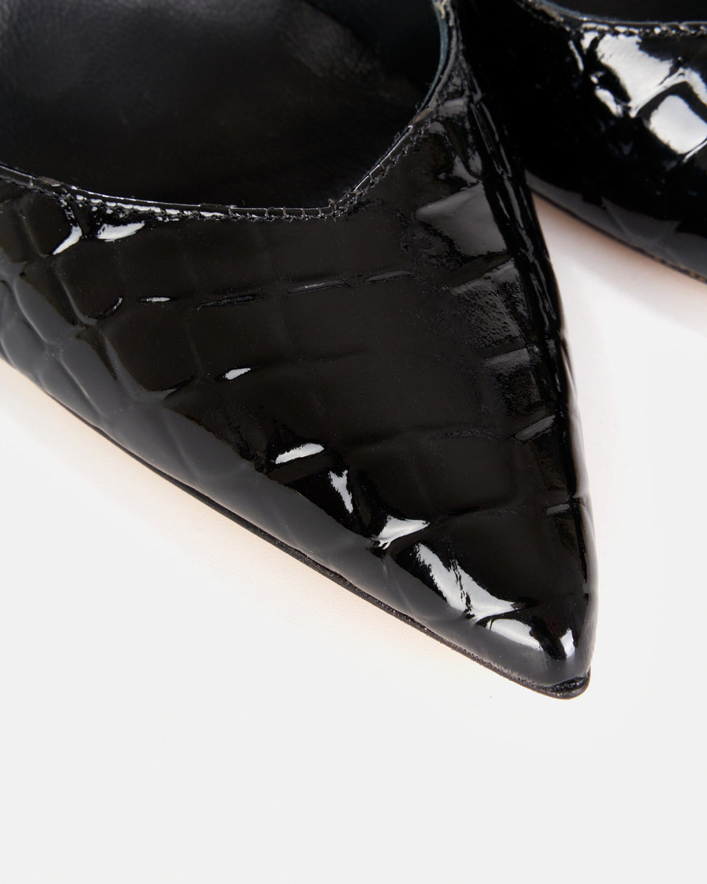 Decollete PERIS 2658 cocco vernice nero - vista 4