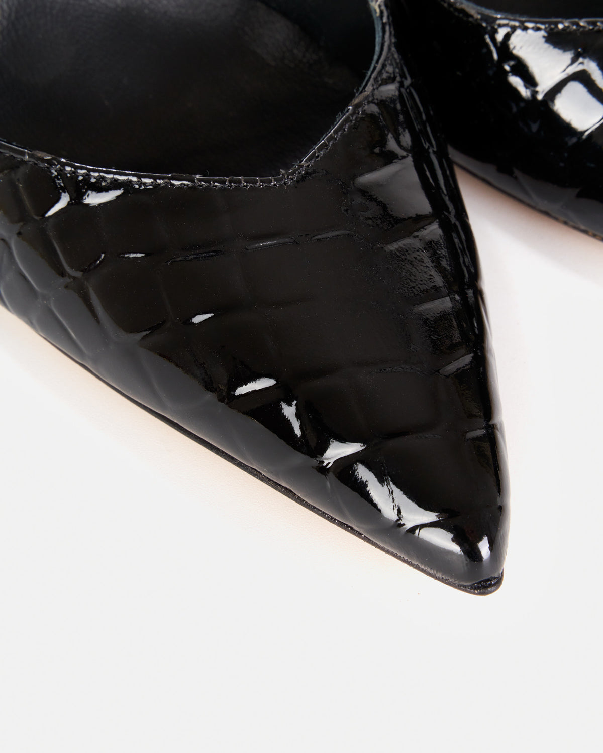 Decollete PERIS 2658 cocco vernice nero - vista 4