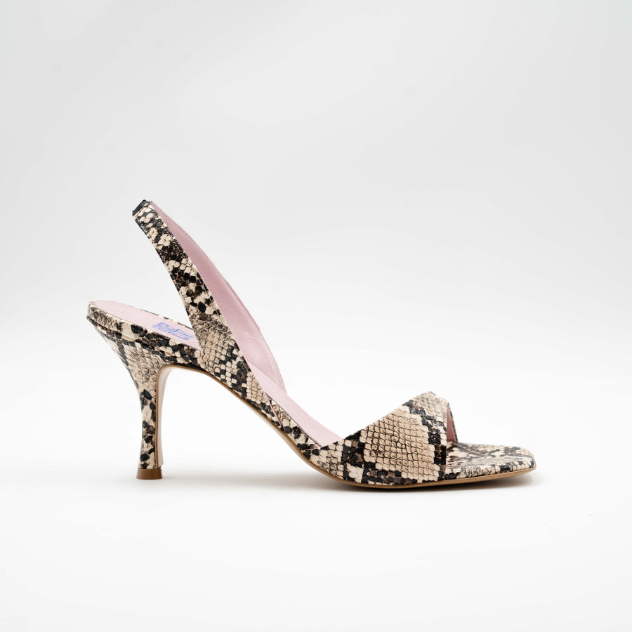 Sandalo Slingback pitone Palma 2633