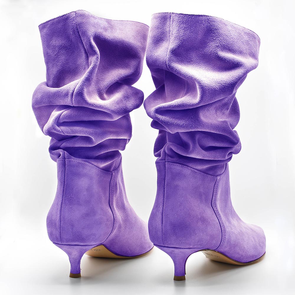 Stivale ROGER 2605 Viola - Vista posteriore