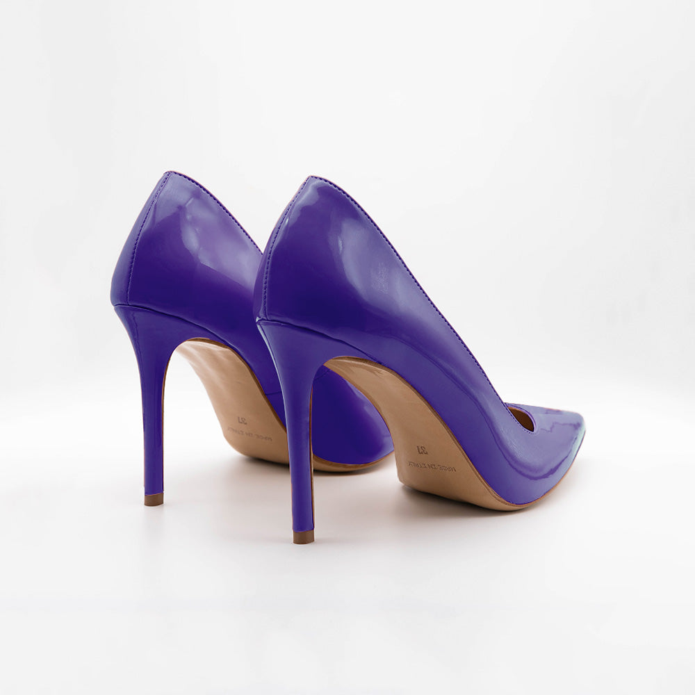 Décolleté PERIS 2658 Viola - Vista posteriore
